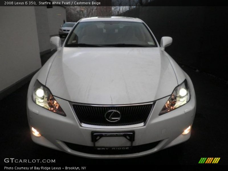 Starfire White Pearl / Cashmere Beige 2008 Lexus IS 350