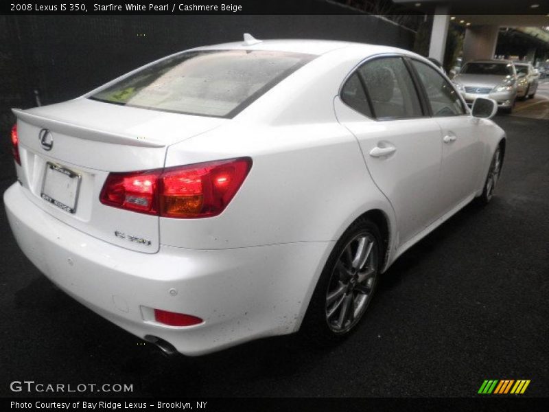 Starfire White Pearl / Cashmere Beige 2008 Lexus IS 350