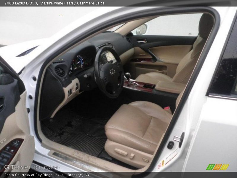 Starfire White Pearl / Cashmere Beige 2008 Lexus IS 350