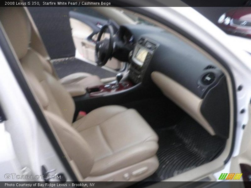 Starfire White Pearl / Cashmere Beige 2008 Lexus IS 350