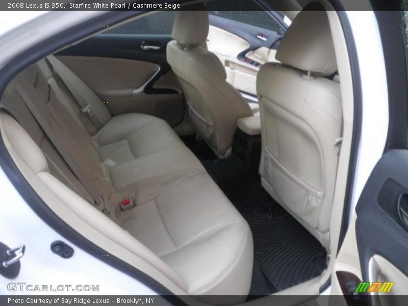 Starfire White Pearl / Cashmere Beige 2008 Lexus IS 350