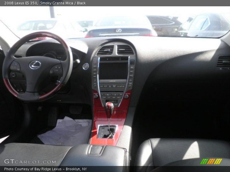 Smoky Granite Mica / Black 2008 Lexus ES 350
