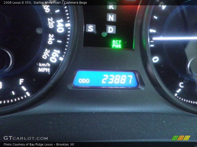 Starfire White Pearl / Cashmere Beige 2008 Lexus IS 350