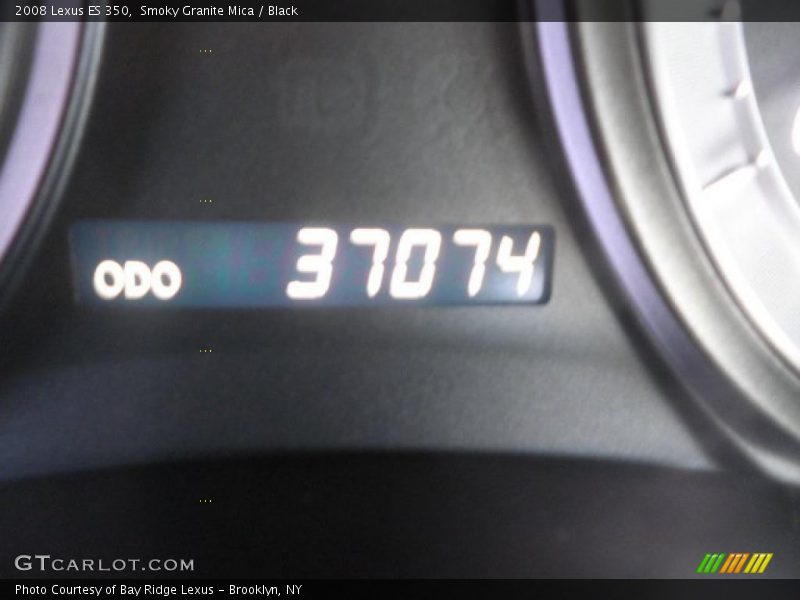 Smoky Granite Mica / Black 2008 Lexus ES 350