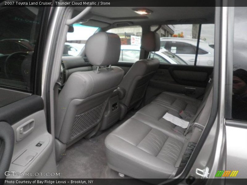 Thunder Cloud Metallic / Stone 2007 Toyota Land Cruiser