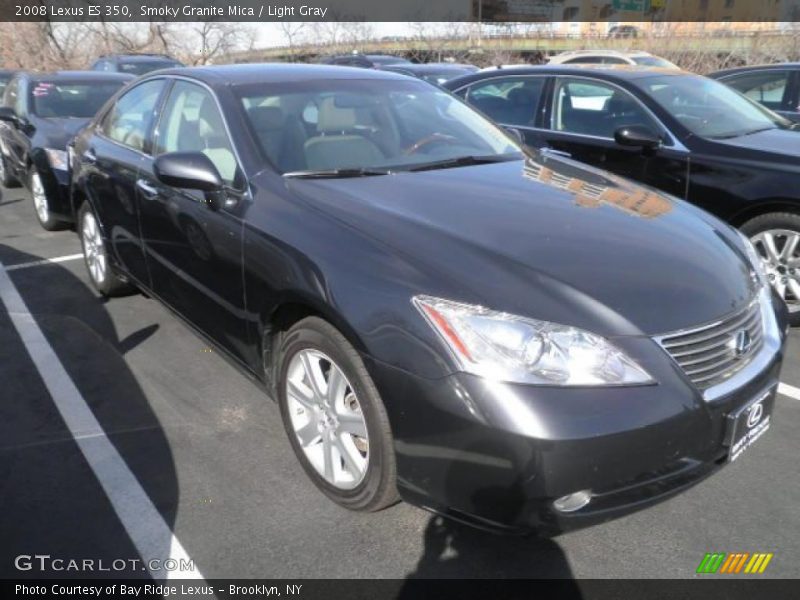 Smoky Granite Mica / Light Gray 2008 Lexus ES 350