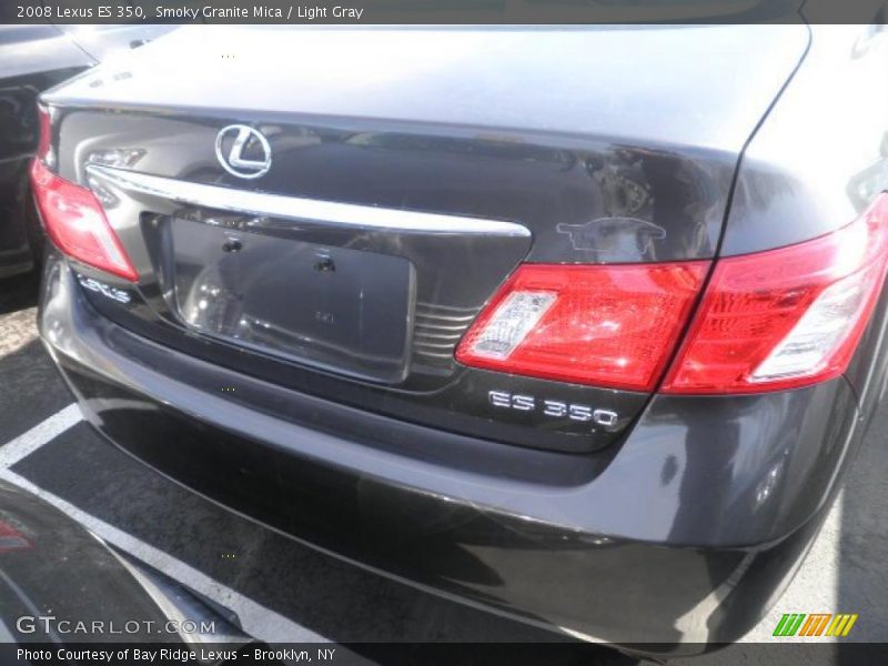 Smoky Granite Mica / Light Gray 2008 Lexus ES 350