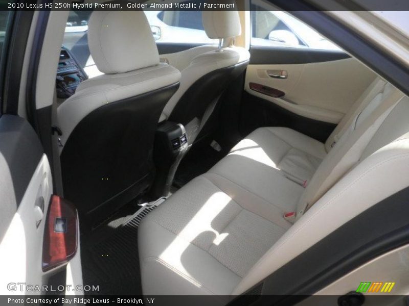 Golden Almond Metallic / Parchment 2010 Lexus HS 250h Hybrid Premium