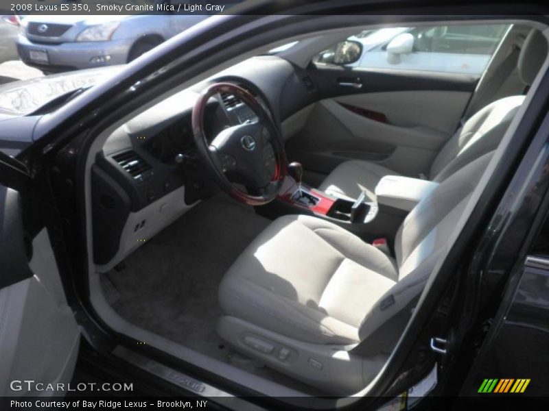Smoky Granite Mica / Light Gray 2008 Lexus ES 350