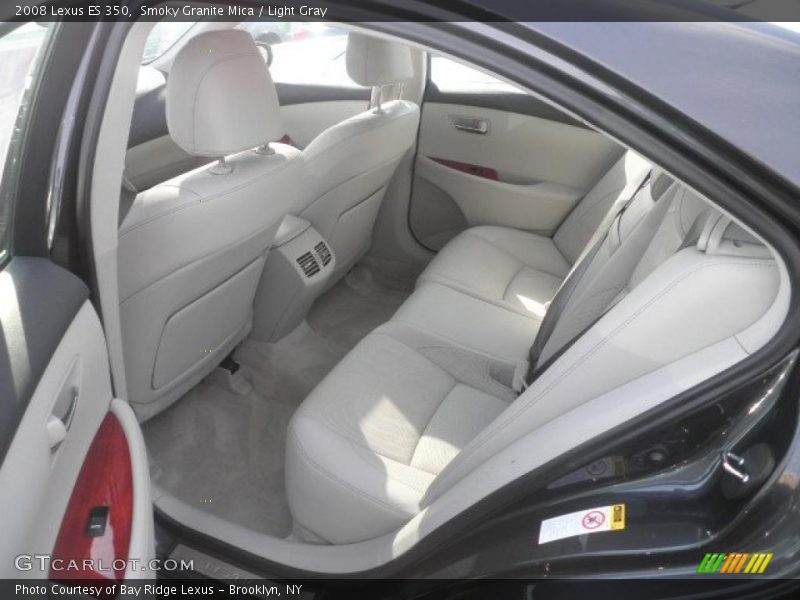 Smoky Granite Mica / Light Gray 2008 Lexus ES 350