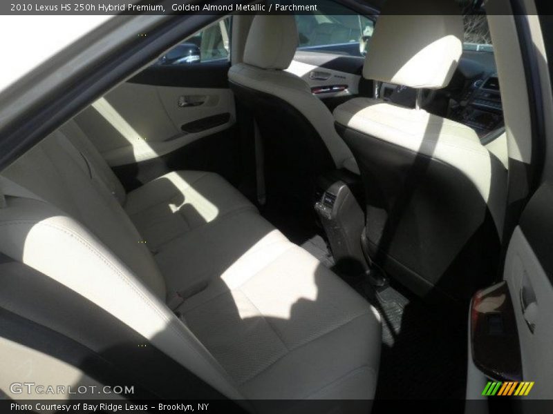 Golden Almond Metallic / Parchment 2010 Lexus HS 250h Hybrid Premium