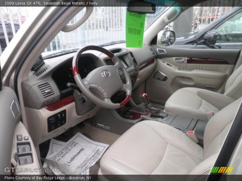 Ivory Interior - 2009 GX 470 