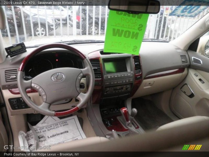 Savannah Beige Metallic / Ivory 2009 Lexus GX 470