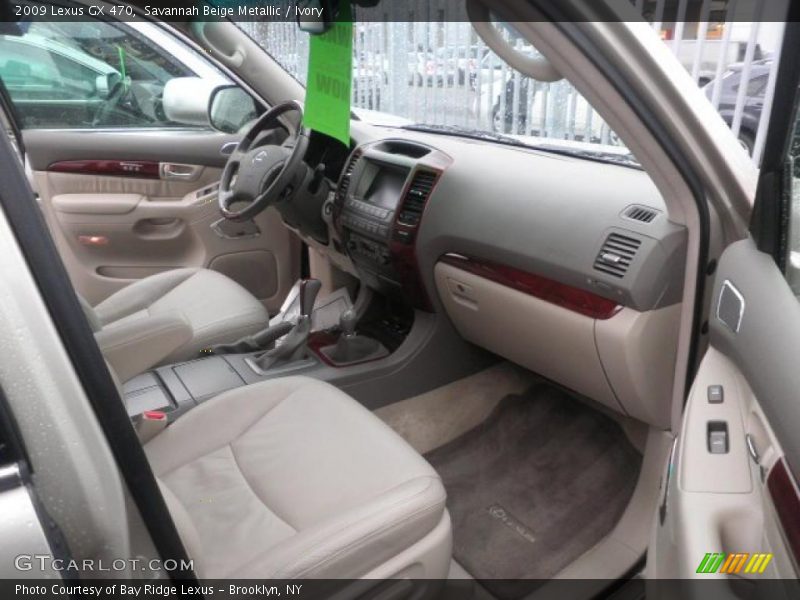 Savannah Beige Metallic / Ivory 2009 Lexus GX 470
