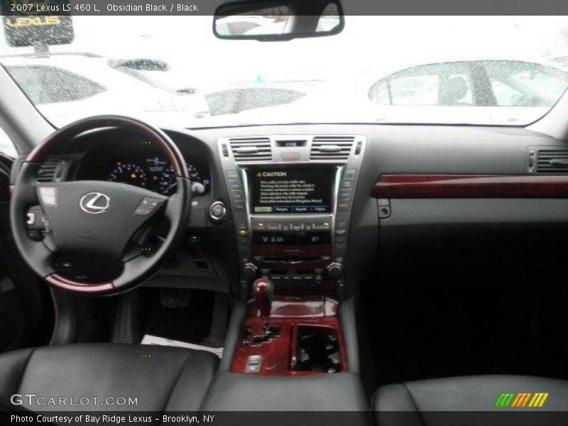Obsidian Black / Black 2007 Lexus LS 460 L