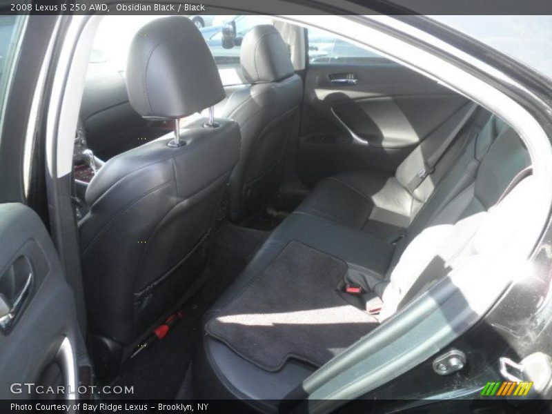 Obsidian Black / Black 2008 Lexus IS 250 AWD