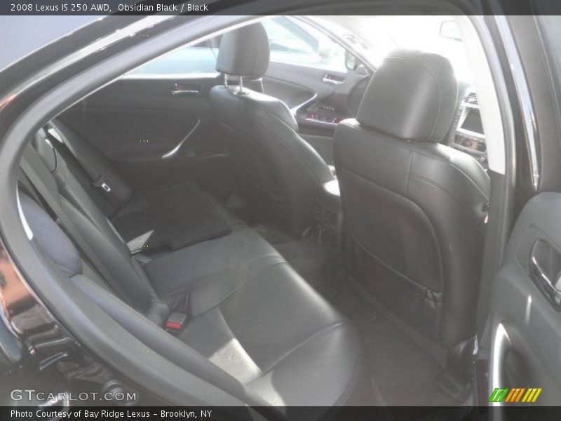 Obsidian Black / Black 2008 Lexus IS 250 AWD