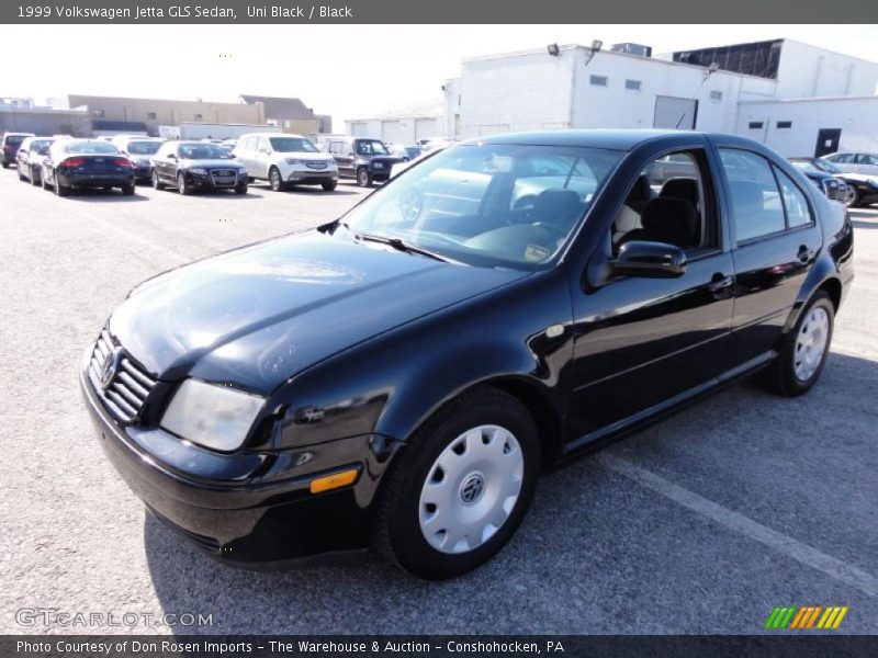 Uni Black / Black 1999 Volkswagen Jetta GLS Sedan