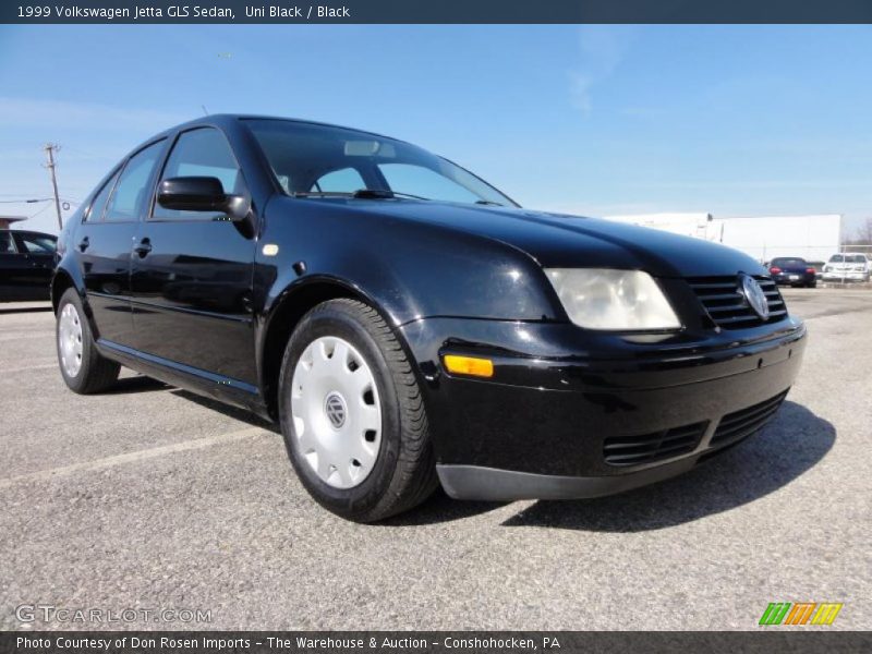Uni Black / Black 1999 Volkswagen Jetta GLS Sedan