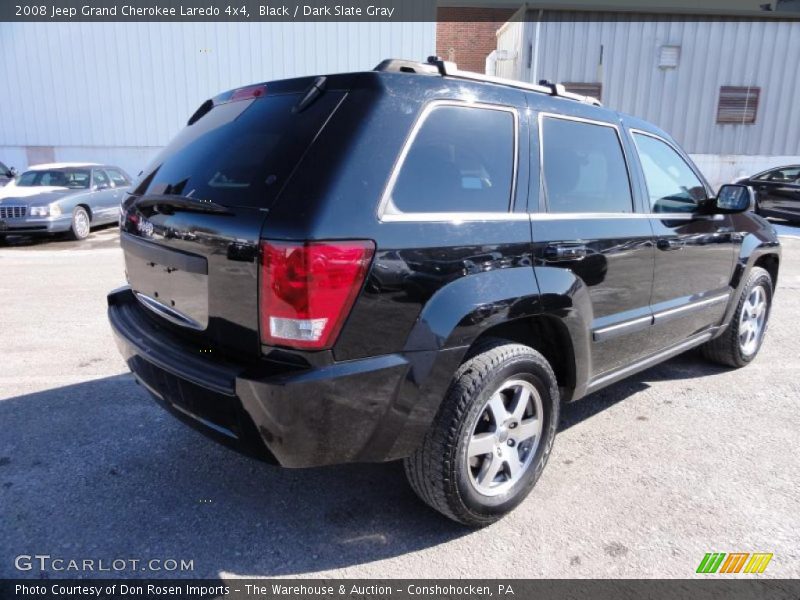 Black / Dark Slate Gray 2008 Jeep Grand Cherokee Laredo 4x4