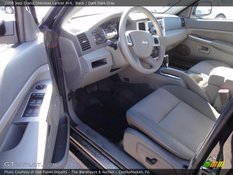 Black / Dark Slate Gray 2008 Jeep Grand Cherokee Laredo 4x4