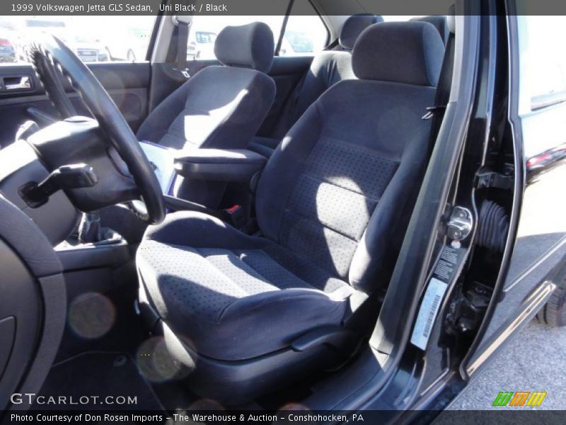 Uni Black / Black 1999 Volkswagen Jetta GLS Sedan