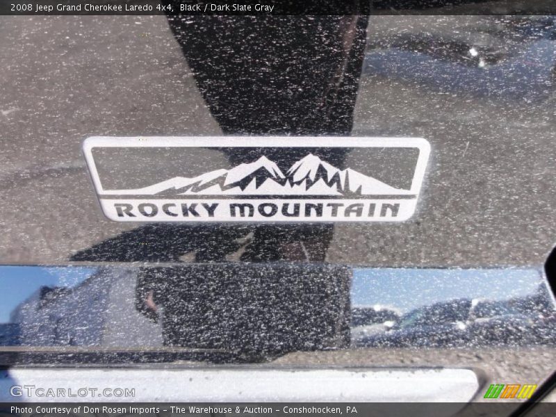 Black / Dark Slate Gray 2008 Jeep Grand Cherokee Laredo 4x4