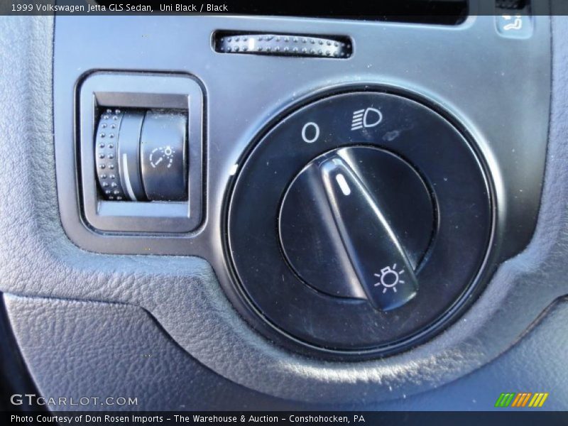 Uni Black / Black 1999 Volkswagen Jetta GLS Sedan