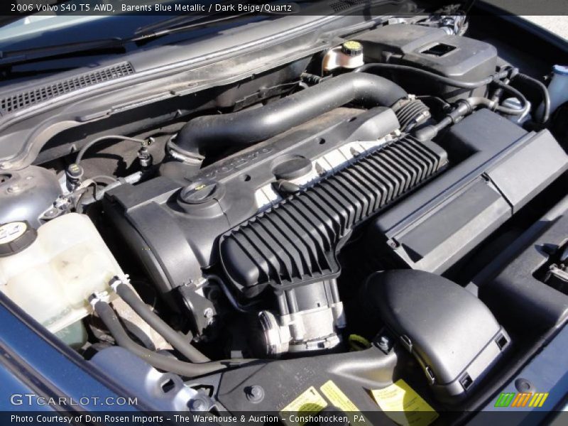  2006 S40 T5 AWD Engine - 2.5L Turbocharged DOHC 20V VVT 5 Cylinder