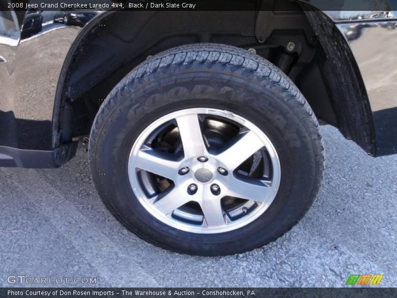 Black / Dark Slate Gray 2008 Jeep Grand Cherokee Laredo 4x4