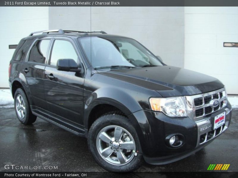 Tuxedo Black Metallic / Charcoal Black 2011 Ford Escape Limited