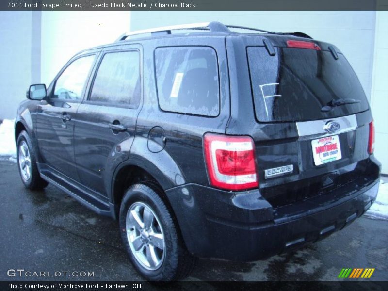 Tuxedo Black Metallic / Charcoal Black 2011 Ford Escape Limited