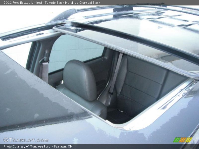 Sunroof of 2011 Escape Limited