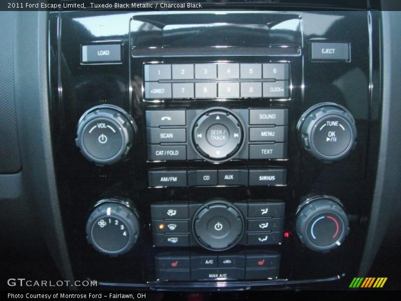 Controls of 2011 Escape Limited