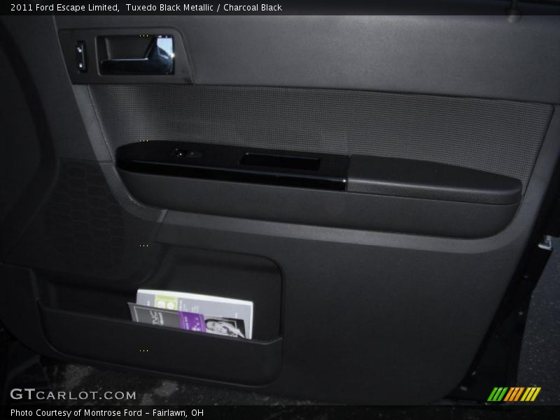 Tuxedo Black Metallic / Charcoal Black 2011 Ford Escape Limited