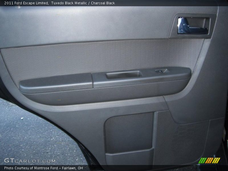 Tuxedo Black Metallic / Charcoal Black 2011 Ford Escape Limited