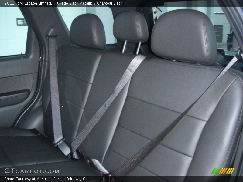  2011 Escape Limited Charcoal Black Interior