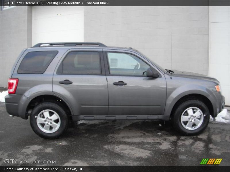 Sterling Grey Metallic / Charcoal Black 2011 Ford Escape XLT