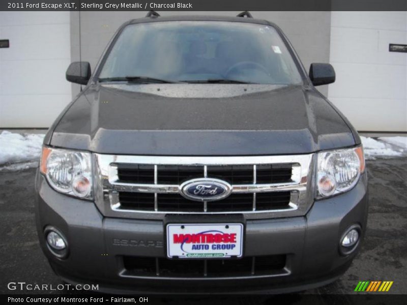 Sterling Grey Metallic / Charcoal Black 2011 Ford Escape XLT