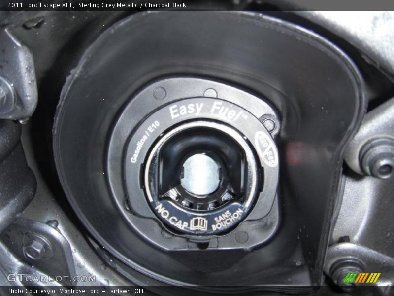 Sterling Grey Metallic / Charcoal Black 2011 Ford Escape XLT