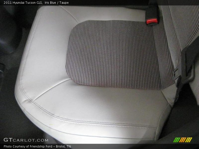 Iris Blue / Taupe 2011 Hyundai Tucson GLS