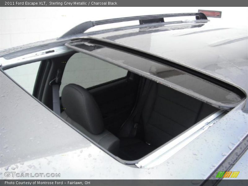 Sterling Grey Metallic / Charcoal Black 2011 Ford Escape XLT