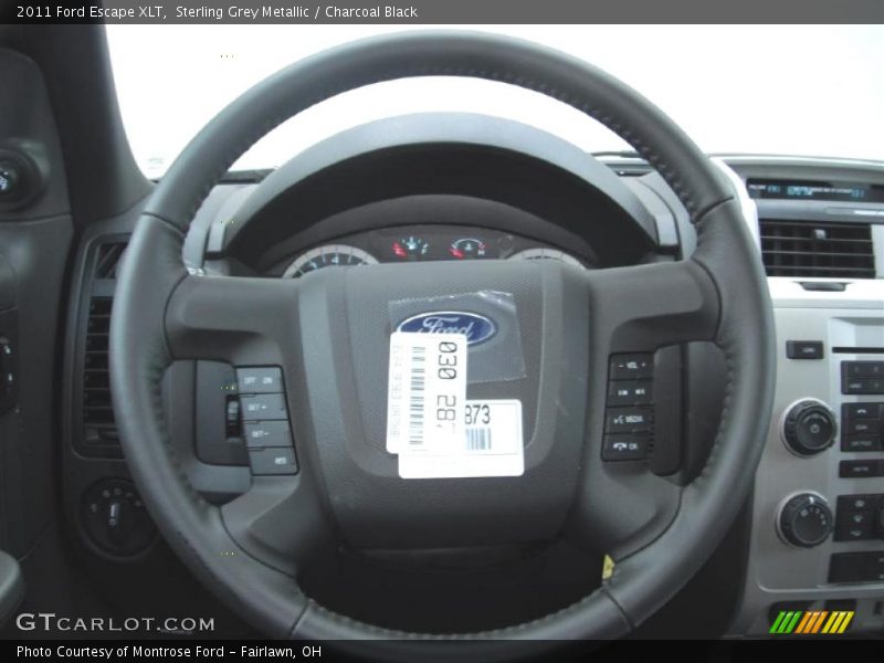 Sterling Grey Metallic / Charcoal Black 2011 Ford Escape XLT