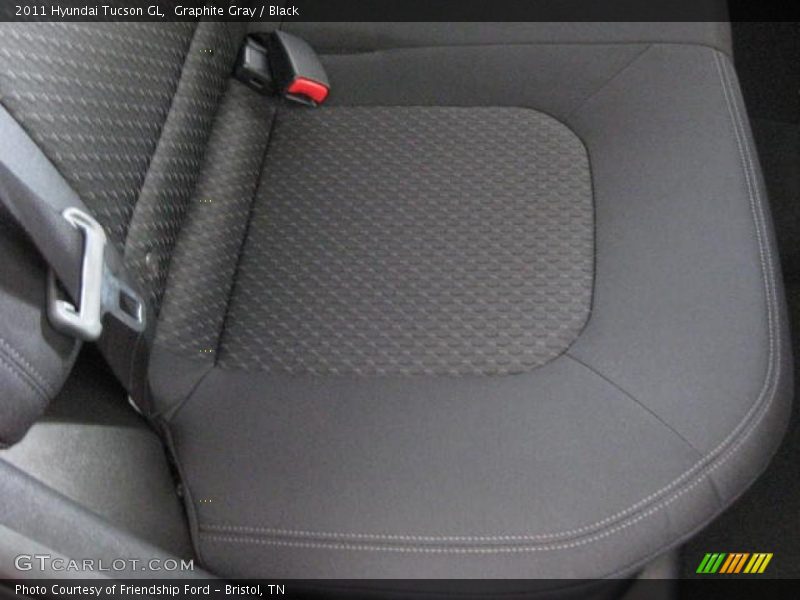 Graphite Gray / Black 2011 Hyundai Tucson GL