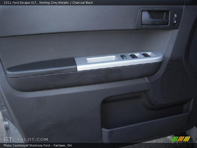 Sterling Grey Metallic / Charcoal Black 2011 Ford Escape XLT