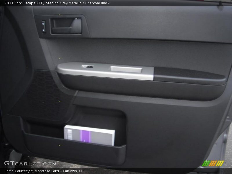 Sterling Grey Metallic / Charcoal Black 2011 Ford Escape XLT
