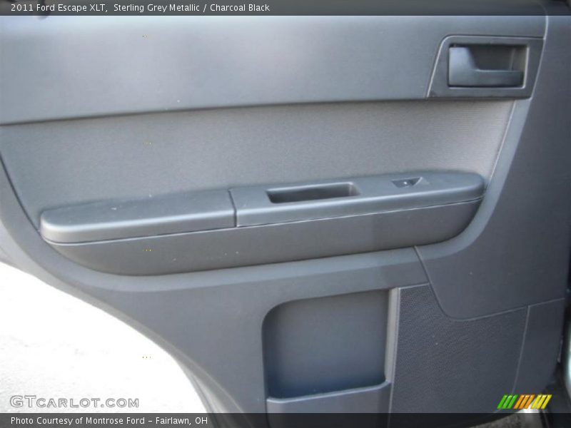 Sterling Grey Metallic / Charcoal Black 2011 Ford Escape XLT