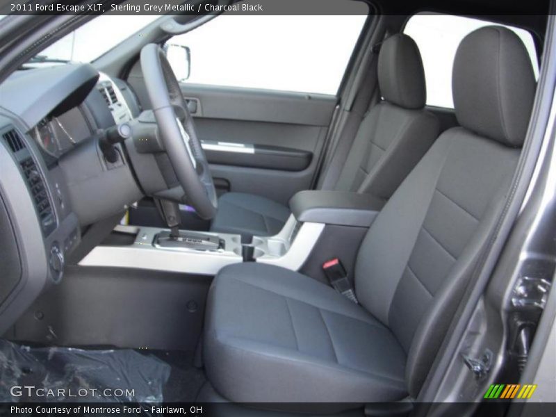 Sterling Grey Metallic / Charcoal Black 2011 Ford Escape XLT