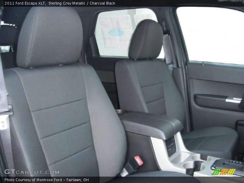 Sterling Grey Metallic / Charcoal Black 2011 Ford Escape XLT