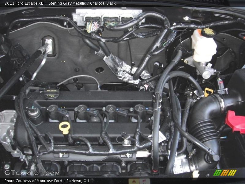 Sterling Grey Metallic / Charcoal Black 2011 Ford Escape XLT